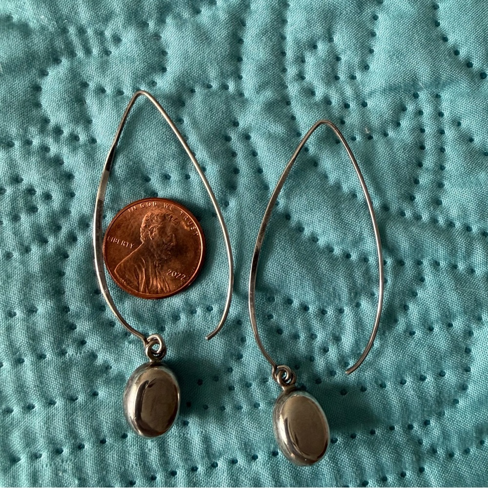 Silpada Silver Teardrop Earrings